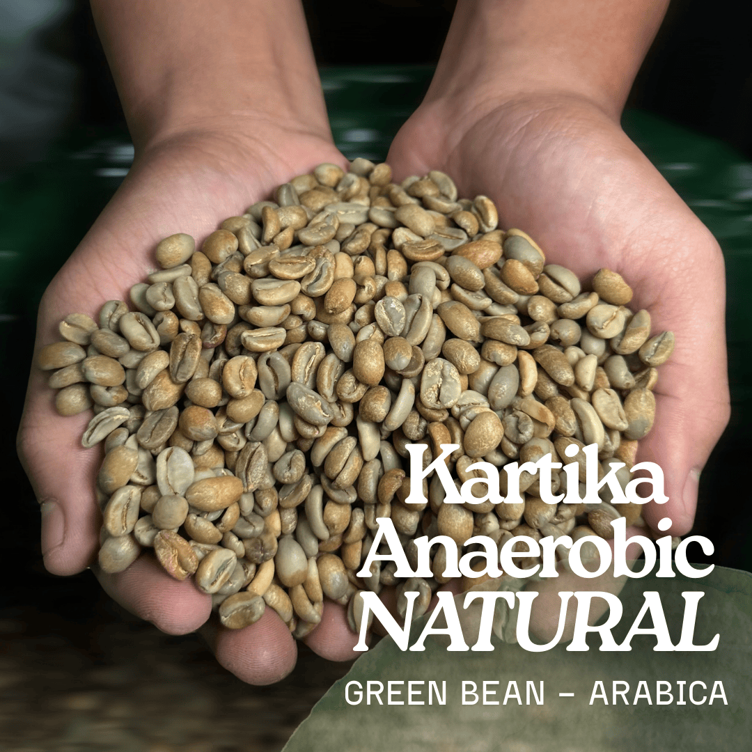 Green Bean Arabica Anaerobic Natural Experimental Lot Flores Manggarai -  1kg