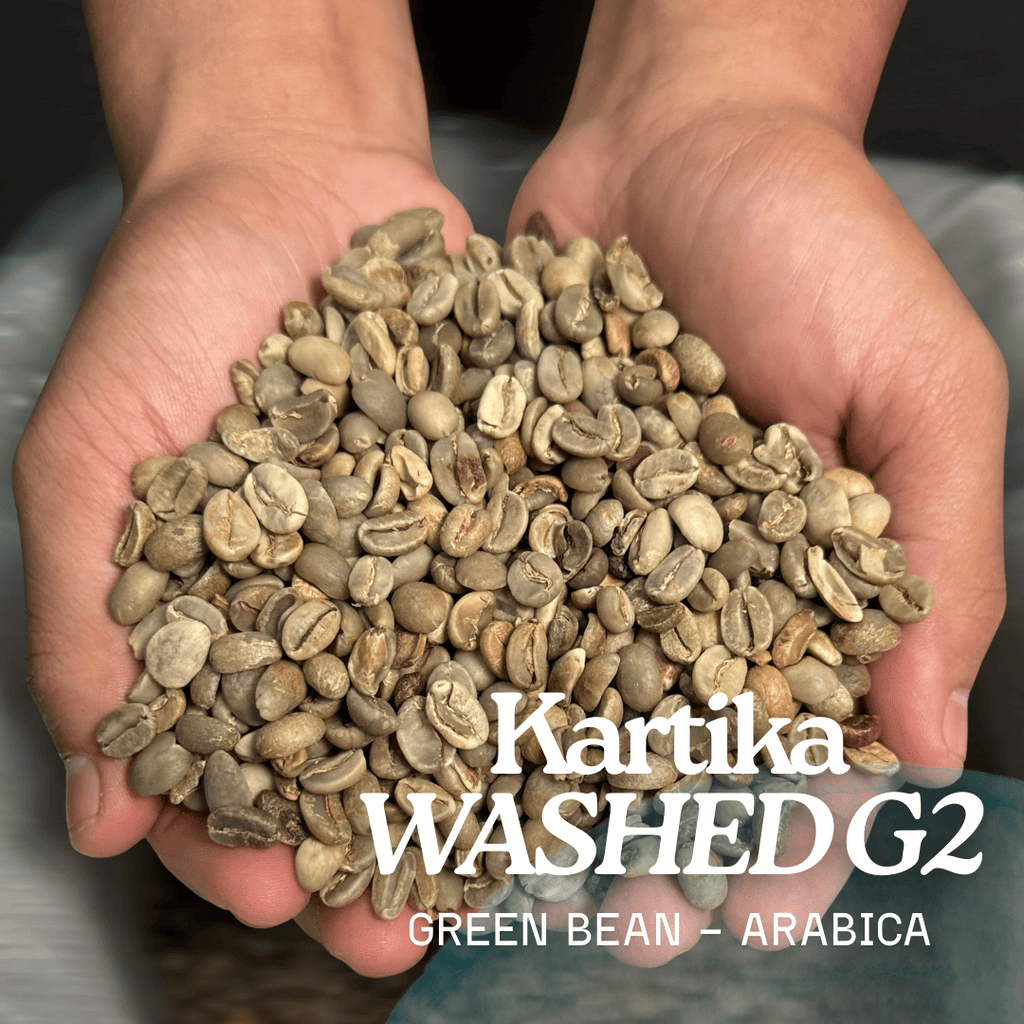Green Bean Arabica Washed Grade 2 Flores Manggarai  - 1kg