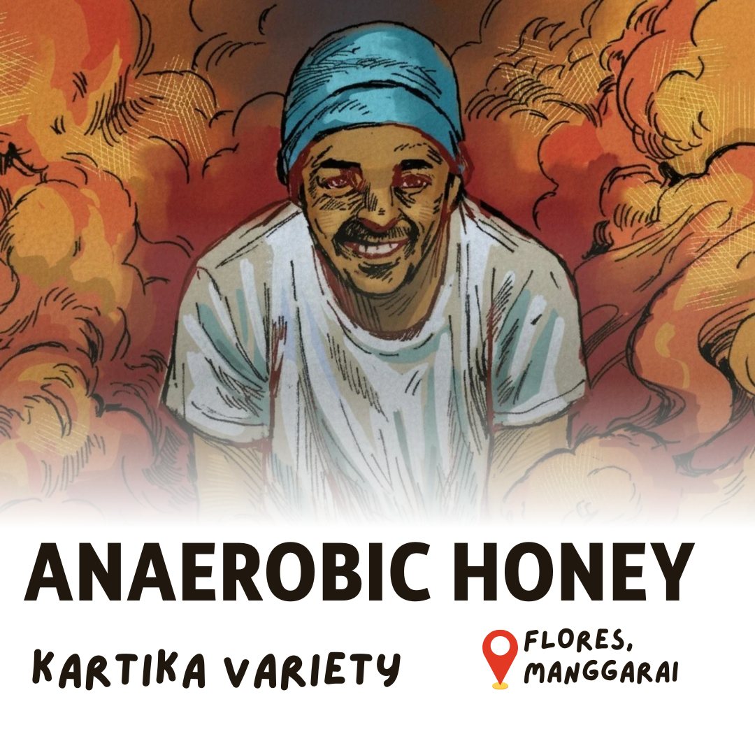 Green Bean Arabica Anaerobic Honey Flores Manggarai - 1kg